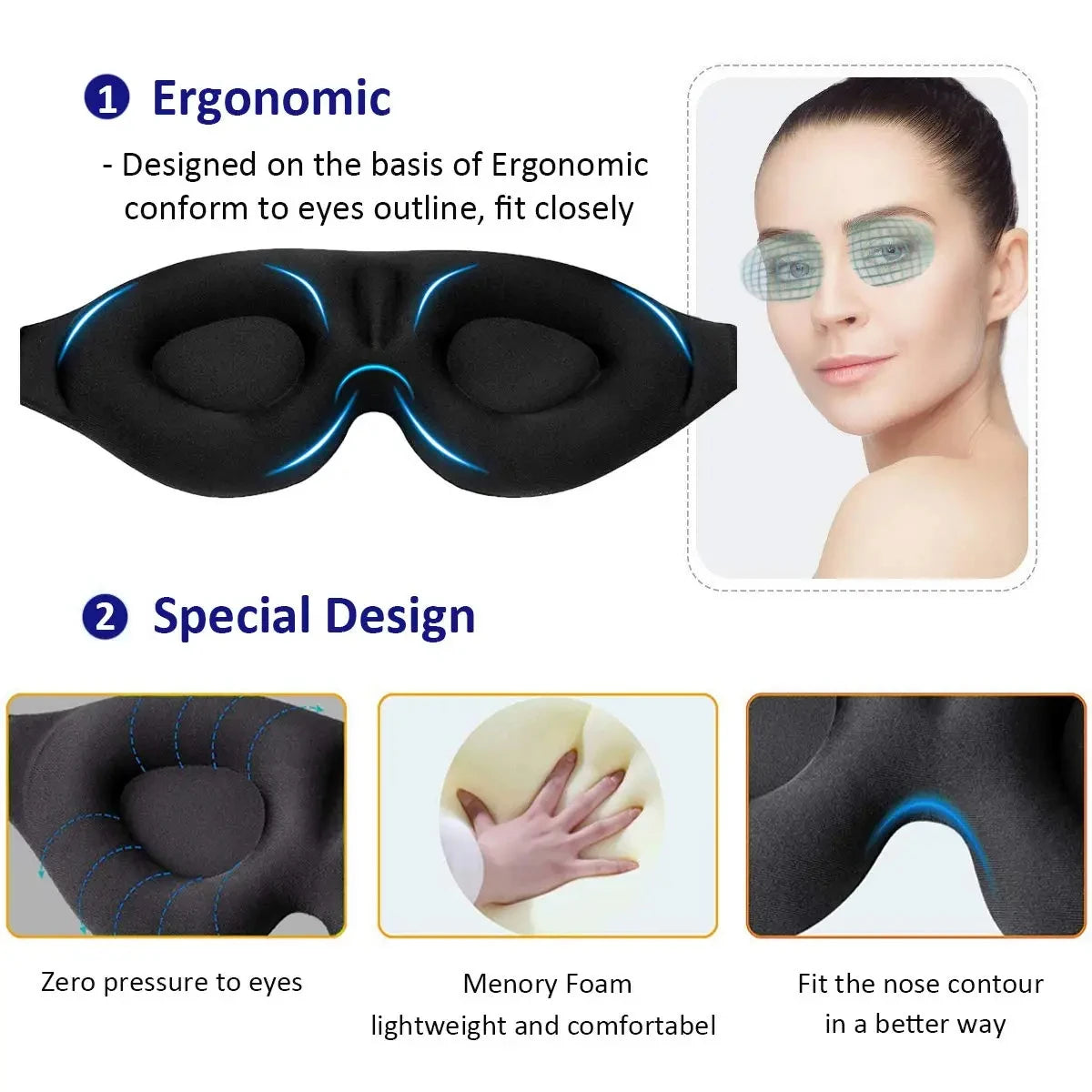 Vital Wave Sleep Eye Mask